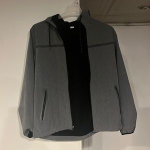 Sporty workout zip up hoodie